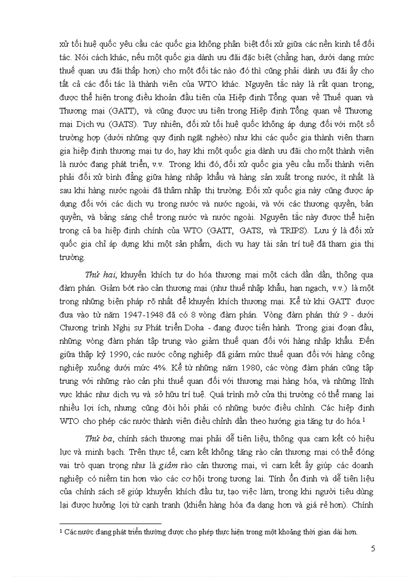 VIỆT NAM THAM GIA WTO VÀ CÁC HIỆP ĐỊNH THƯƠNG MẠI TỰ DO FTA Hàm ý đối với xuất khẩu hàng dệt may