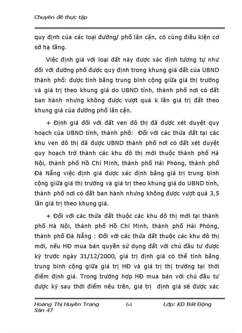 image for page Hoàn thiện công tác định giá đất tại ngân hàng tmcp kỹ thương TechcomBank