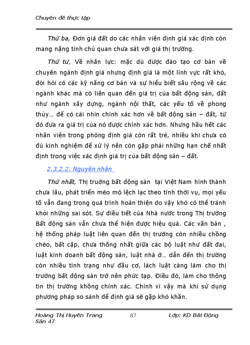 image for page Hoàn thiện công tác định giá đất tại ngân hàng tmcp kỹ thương TechcomBank