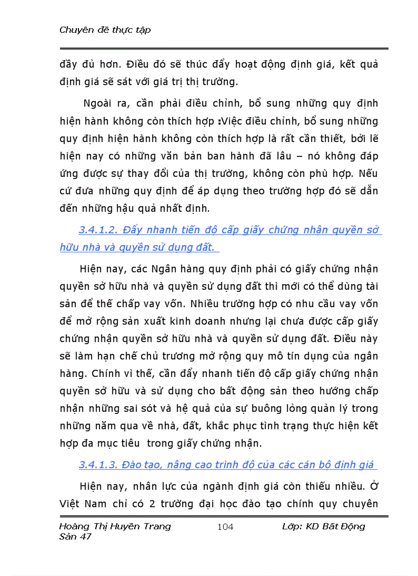 image for page Hoàn thiện công tác định giá đất tại ngân hàng tmcp kỹ thương TechcomBank
