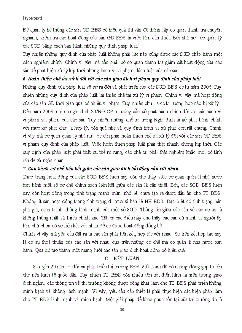 image for page Phân tích thực trạng hoạt động của sàn giao dịch bất động sản ở nước ta hiện nay Đưa ra những giải pháp nhằm nâng cao hiệu quả thực thi pháp luật đối với hoạt động của sàn giao dịch BĐ