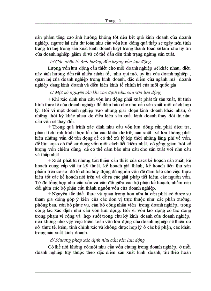 image for page Tài Phân tích tình hình quản lý và sử dụng vốn lưu động tại Công ty Hữu Nghị Đà Nẵng