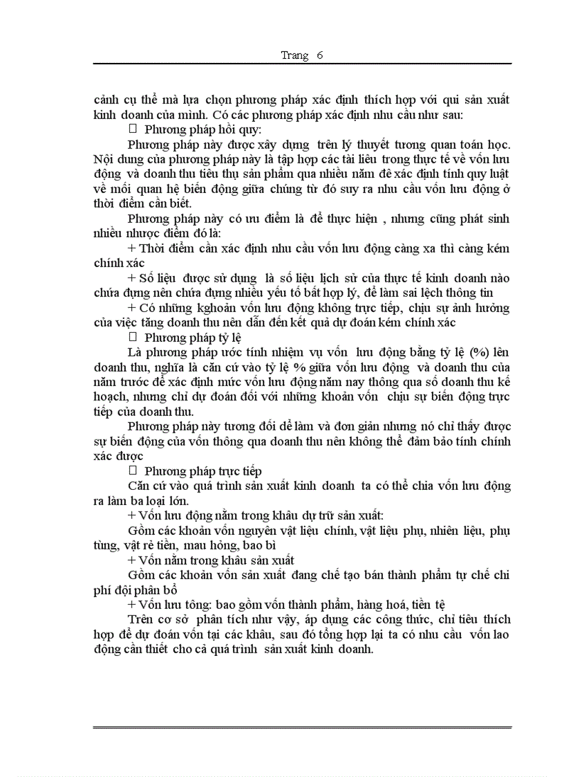 image for page Tài Phân tích tình hình quản lý và sử dụng vốn lưu động tại Công ty Hữu Nghị Đà Nẵng
