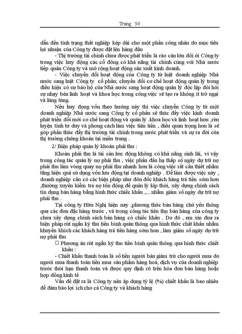 image for page Tài Phân tích tình hình quản lý và sử dụng vốn lưu động tại Công ty Hữu Nghị Đà Nẵng