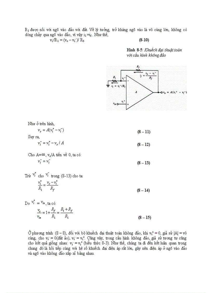 image for page Mạch ứng dụng OPAMP