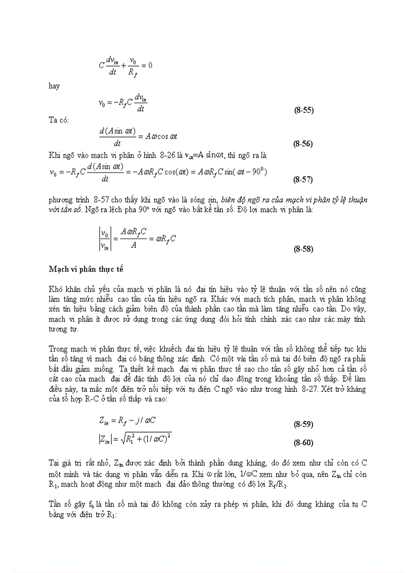 image for page Mạch ứng dụng OPAMP
