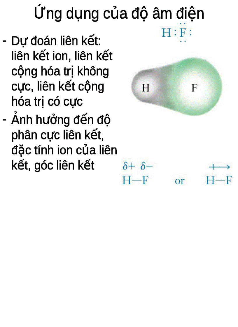 image for page Liên kết hóa học cấu tạo phân tử