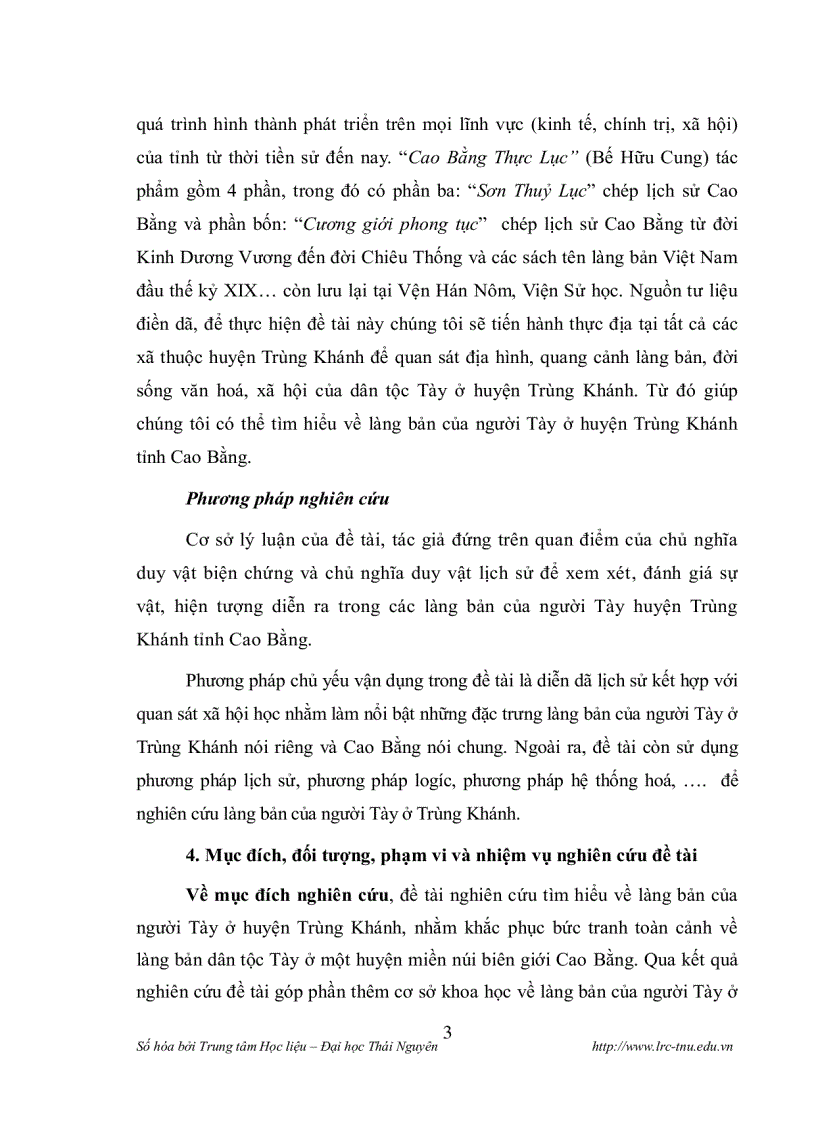 image for page Làng bản của người tày ở huyện trùng khánh tỉnh cao bằng