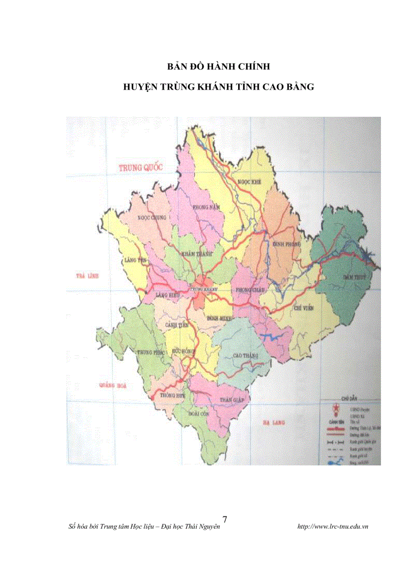 image for page Làng bản của người tày ở huyện trùng khánh tỉnh cao bằng