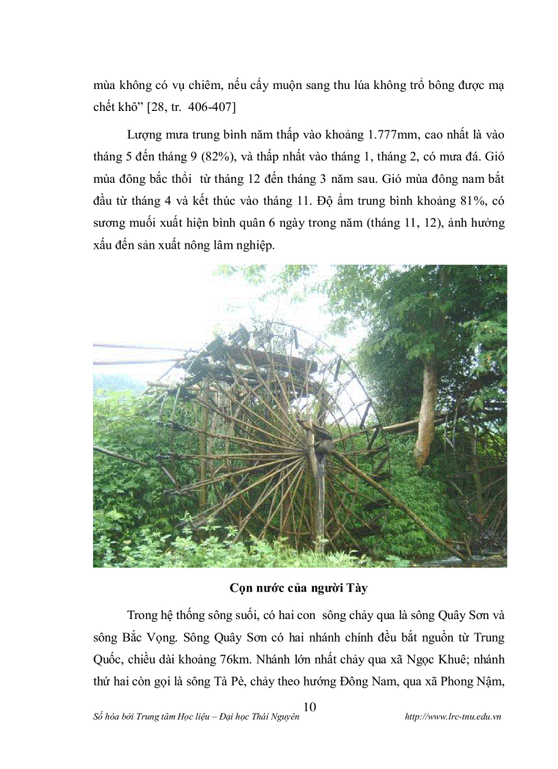 image for page Làng bản của người tày ở huyện trùng khánh tỉnh cao bằng