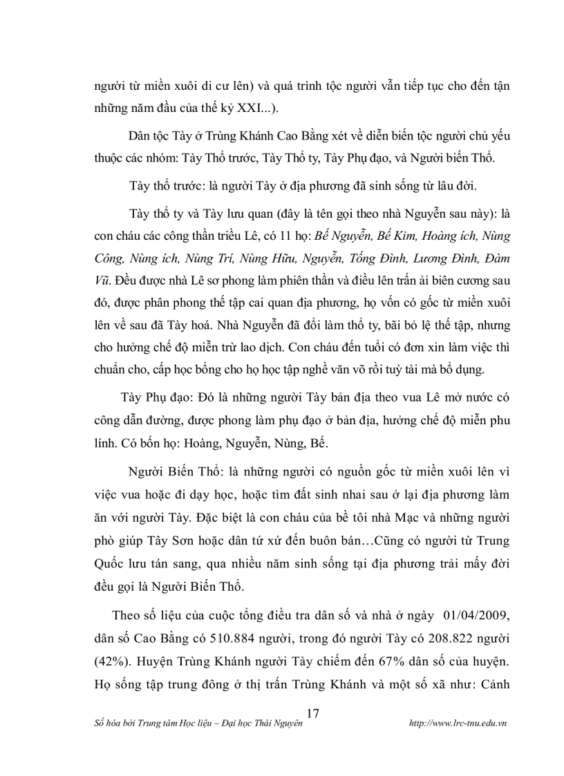 image for page Làng bản của người tày ở huyện trùng khánh tỉnh cao bằng