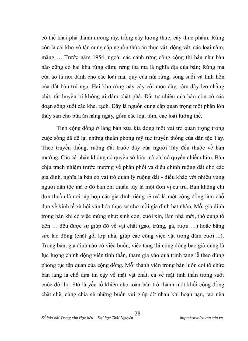 image for page Làng bản của người tày ở huyện trùng khánh tỉnh cao bằng