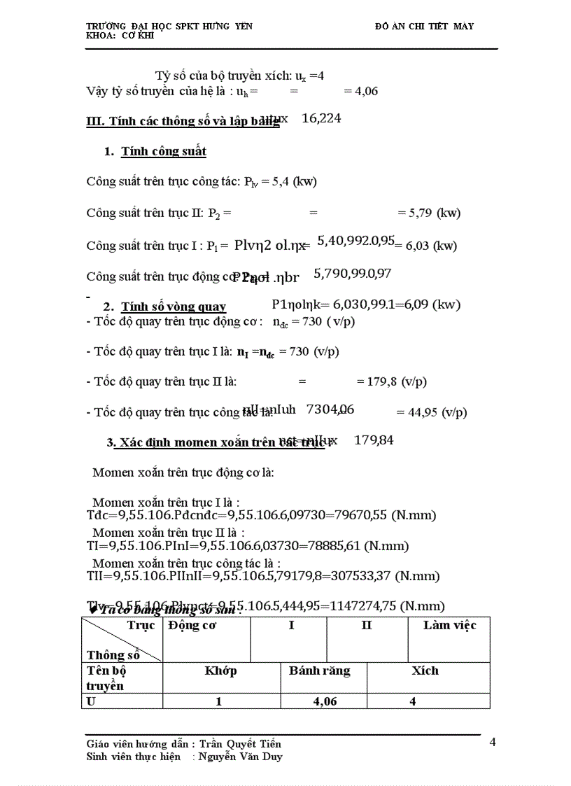 image for page Thiết kế hệ dẫn động băng tải gồm có hộp giảm tốc côn trụ và bộ truyền đa