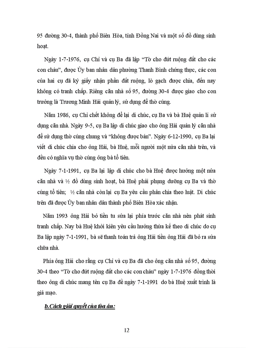 image for page BT nhom DS1 Tìm hiểu ba vụ việc tranh chấp về di sản dùng vào việc thờ cúng 8đ