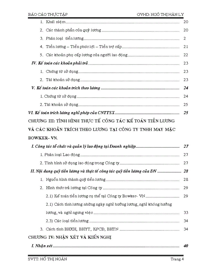 image for page Lương và các khoảng trích theo lương tại công ty TNHH may mặc Bower Việt Nam