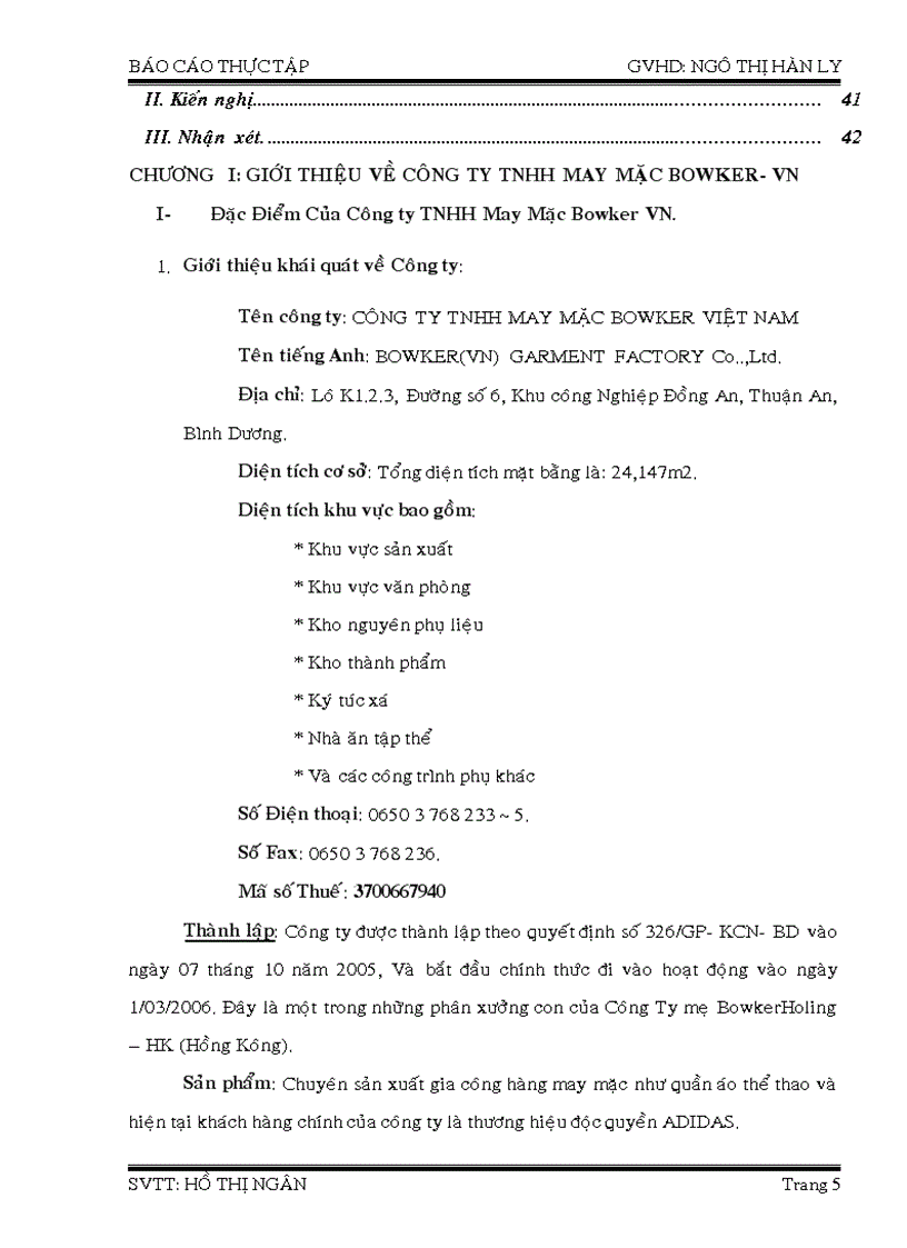 image for page Lương và các khoảng trích theo lương tại công ty TNHH may mặc Bower Việt Nam