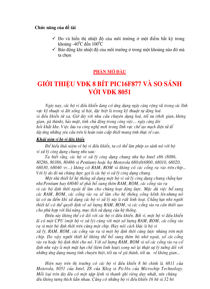 image for page Đo và khống chế nhiệt độ với PIC16F877
