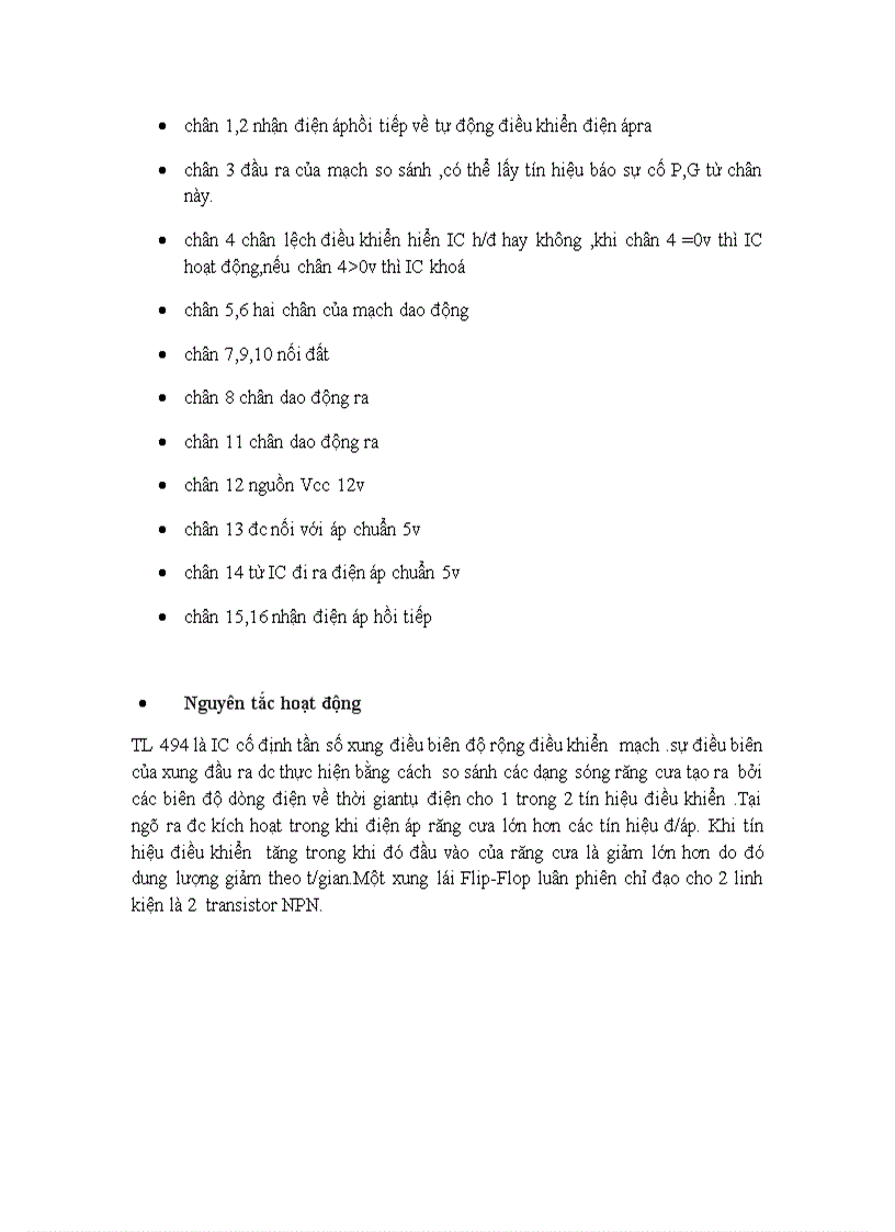 image for page Báo cáo Ứng dụng TL494 thiết kế mạch DC DC Buck converter DHBKHN