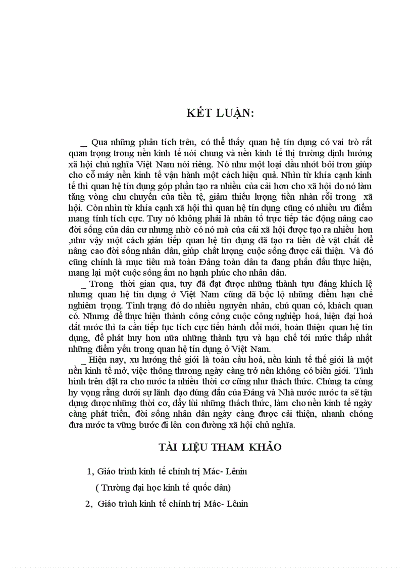 image for page VẤN ĐỀ tín dụng trong nền kinh tế thị trường định hướng xã hội chủ nghĩa Việt Nam