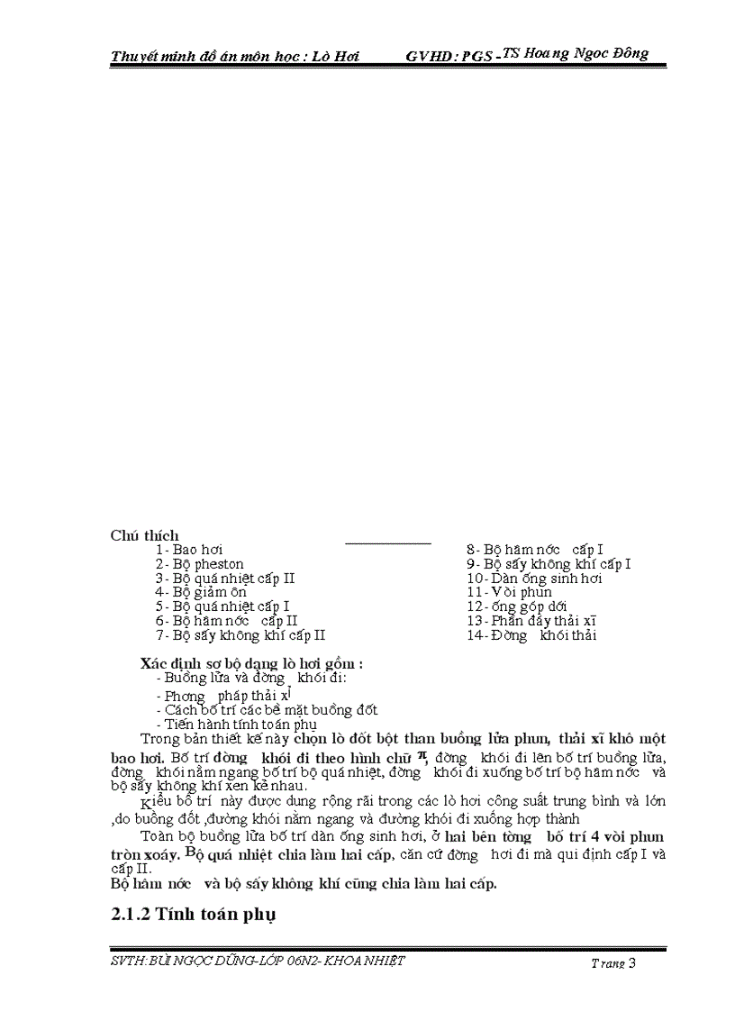 image for page Thiết kế lò hơi đốt than sản lượng 150T h Kèm bản vẽ
