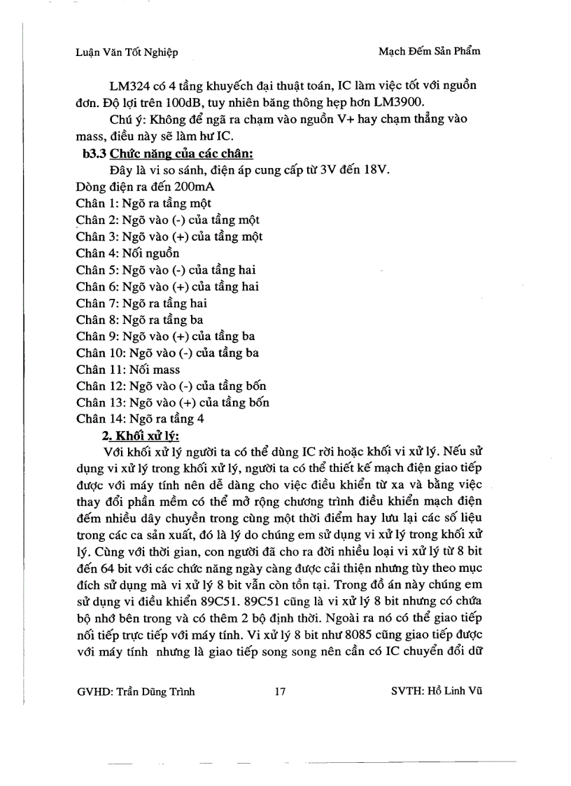 image for page Thiết kế và thi công mạch đếm sản phẩm dùng vi điều khiển 89C5