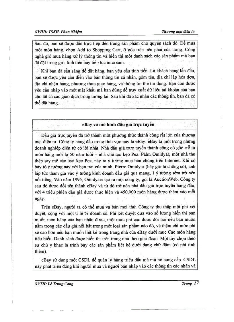 image for page Phân tích các đặc tính trong kinh doanh thương mại điện tử và một số giải pháp để nâng cao khả năng ứng dụng tại Việt Nam
