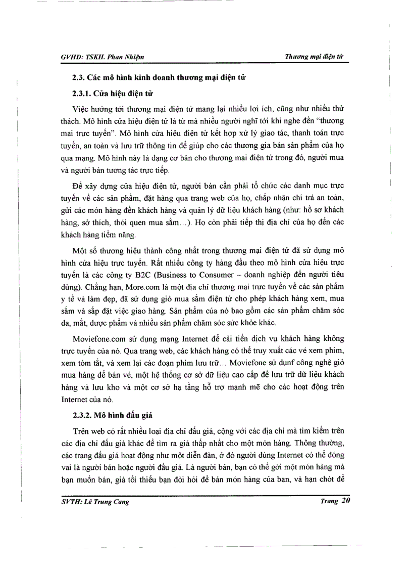 image for page Phân tích các đặc tính trong kinh doanh thương mại điện tử và một số giải pháp để nâng cao khả năng ứng dụng tại Việt Nam