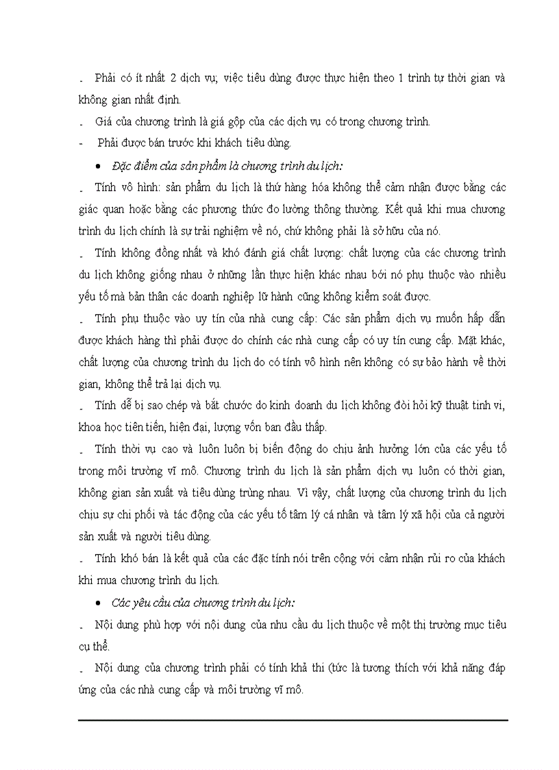 image for page Thực trạng và các giải pháp nhằm nâng cao chất lượng dịch vụ chương trình du lịch tại Công ty thương mại và dịch vụ du lịch Thiên Hà Esy Esyways Travel doc