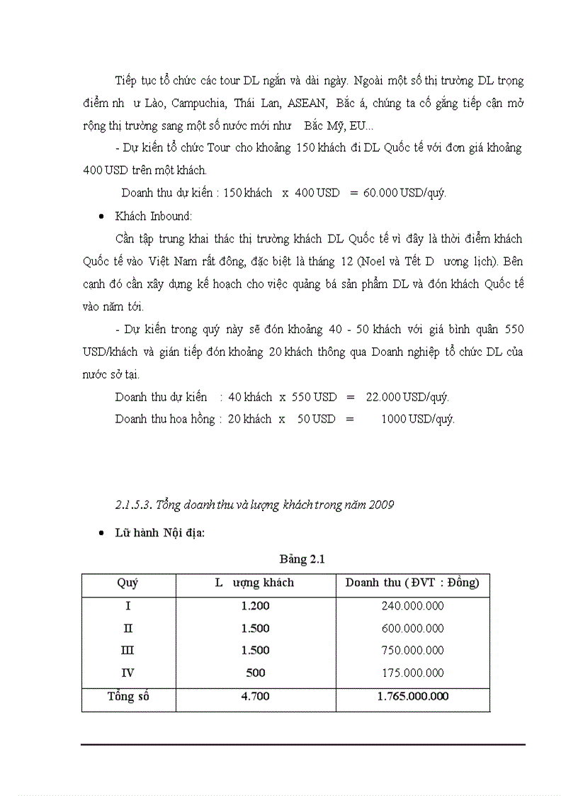 image for page Thực trạng và các giải pháp nhằm nâng cao chất lượng dịch vụ chương trình du lịch tại Công ty thương mại và dịch vụ du lịch Thiên Hà Esy Esyways Travel doc
