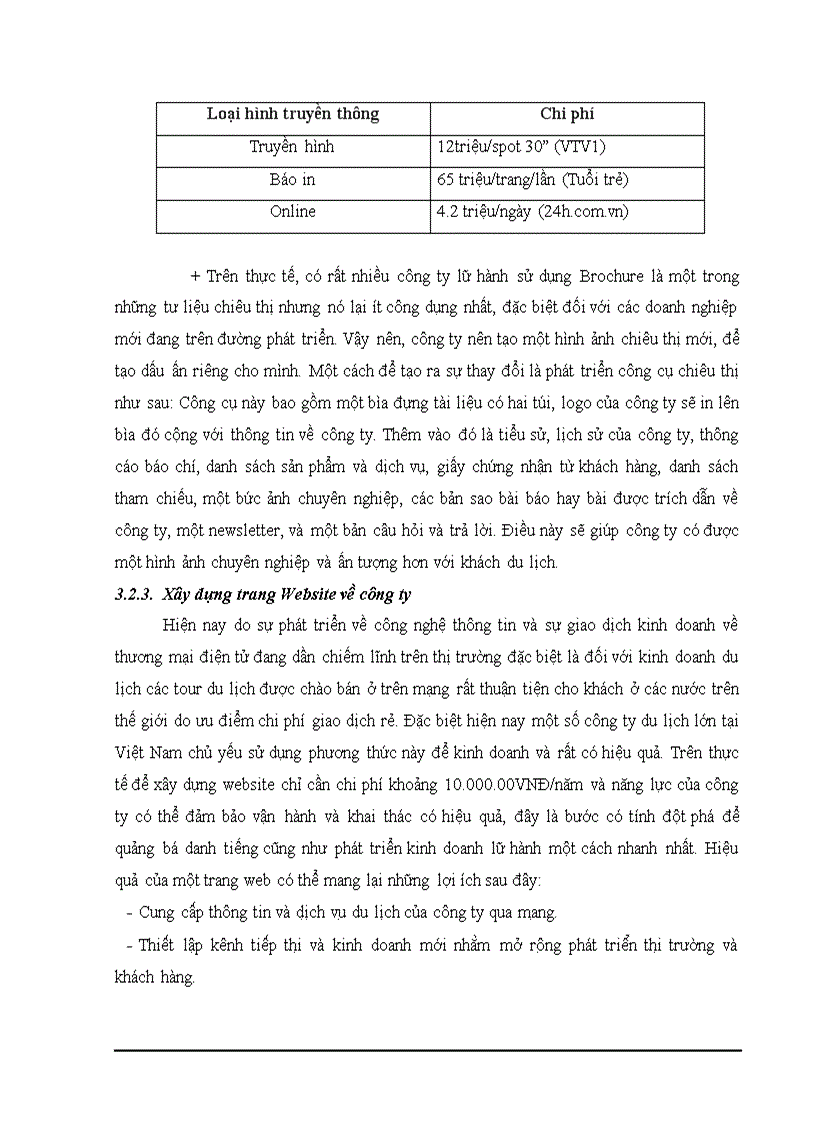 image for page Thực trạng và các giải pháp nhằm nâng cao chất lượng dịch vụ chương trình du lịch tại Công ty thương mại và dịch vụ du lịch Thiên Hà Esy Esyways Travel doc