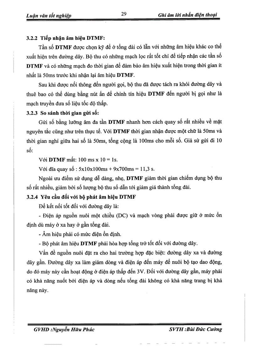 image for page Thiết kế và thi công mạch Ghi âm lời nhắn điện thoại