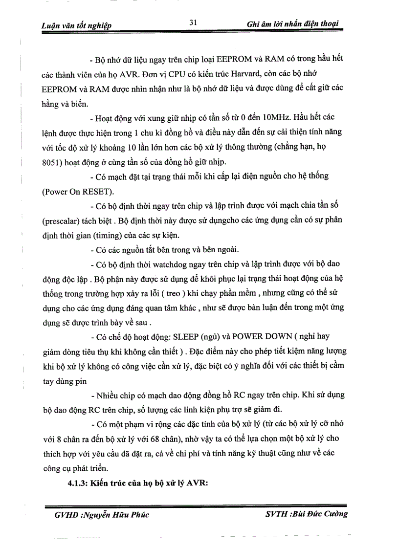 image for page Thiết kế và thi công mạch Ghi âm lời nhắn điện thoại