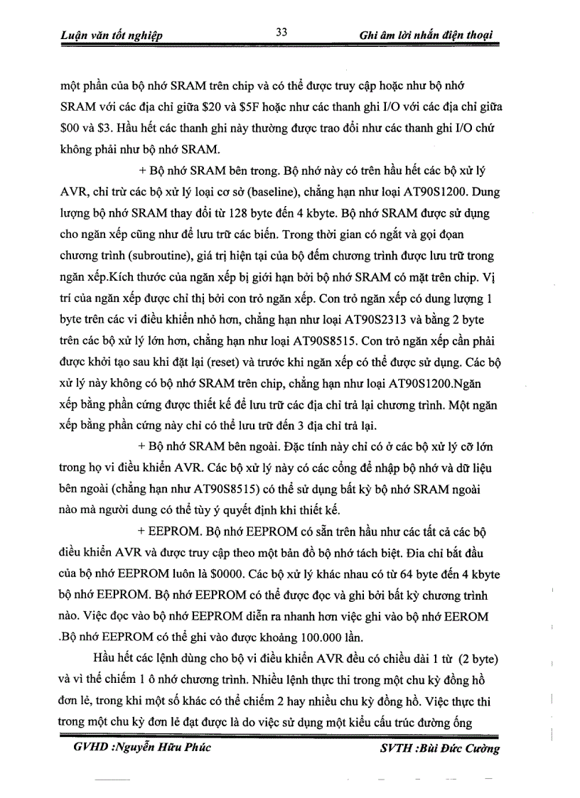 image for page Thiết kế và thi công mạch Ghi âm lời nhắn điện thoại