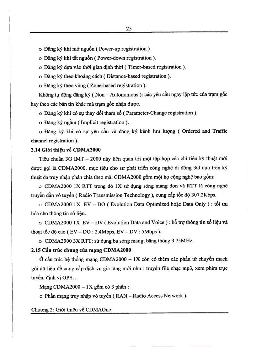 image for page Hệ thống thông tin di động CDMA 2000 1X
