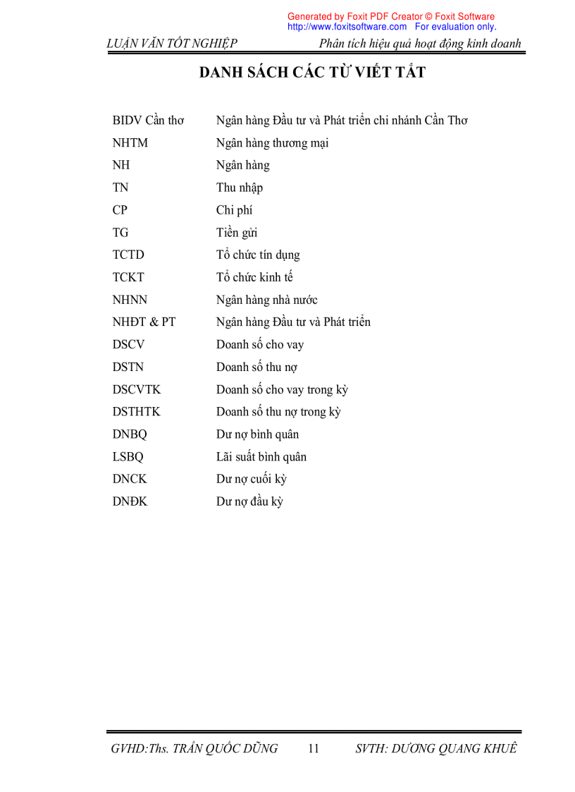 image for page Phân tích hiệu quả hoạt động kinh doanh của ngân hàng đầu tư và phát triển chi nhánh cần thơ