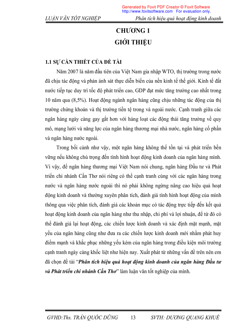 image for page Phân tích hiệu quả hoạt động kinh doanh của ngân hàng đầu tư và phát triển chi nhánh cần thơ