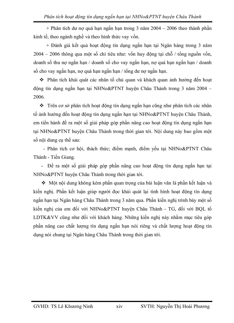 image for page Phân tích hiệu quả hoạt động tín dụng trung và dài hạn tại chi nhánh ngân hàng đầu tư và phát triển cần thơ