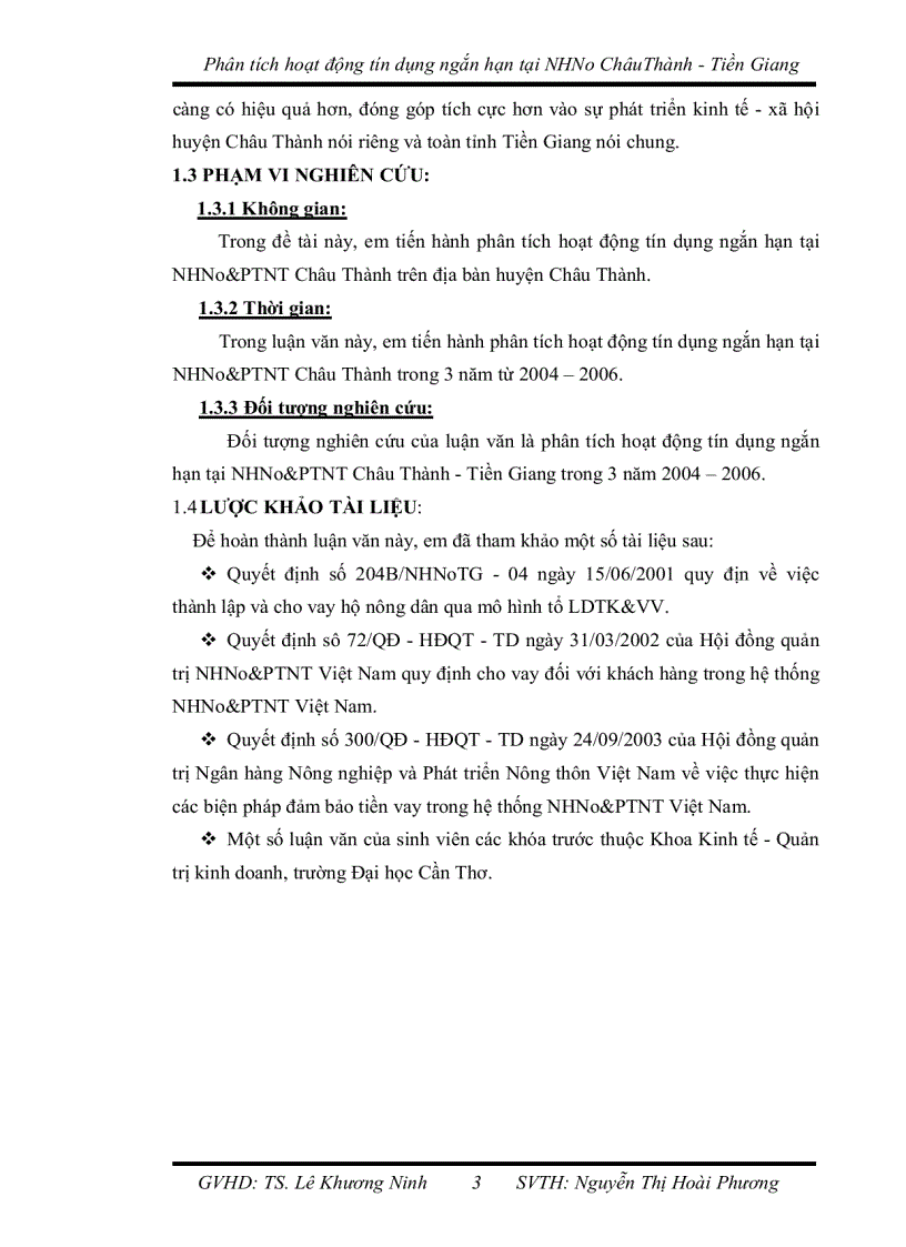 image for page Phân tích hiệu quả hoạt động tín dụng trung và dài hạn tại chi nhánh ngân hàng đầu tư và phát triển cần thơ