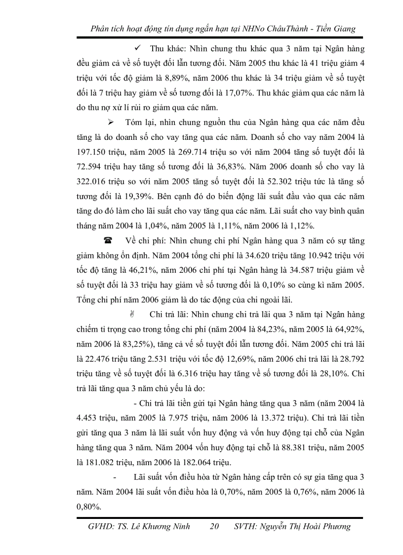 image for page Phân tích hiệu quả hoạt động tín dụng trung và dài hạn tại chi nhánh ngân hàng đầu tư và phát triển cần thơ