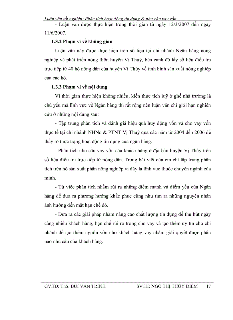 image for page Phân tích hoạt động tín dụng và nhu cầu vay vốn của khách hàng tại chi nhánh ngân hàng nông nghiệp và phát triển nông thôn vị thủy
