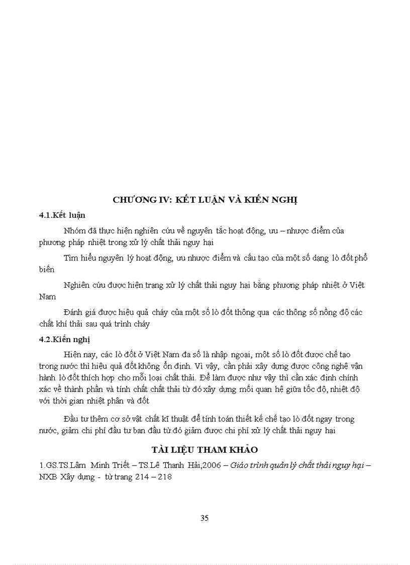 image for page Xử lý chất thải nguy hại bằng phương pháp nhiệt