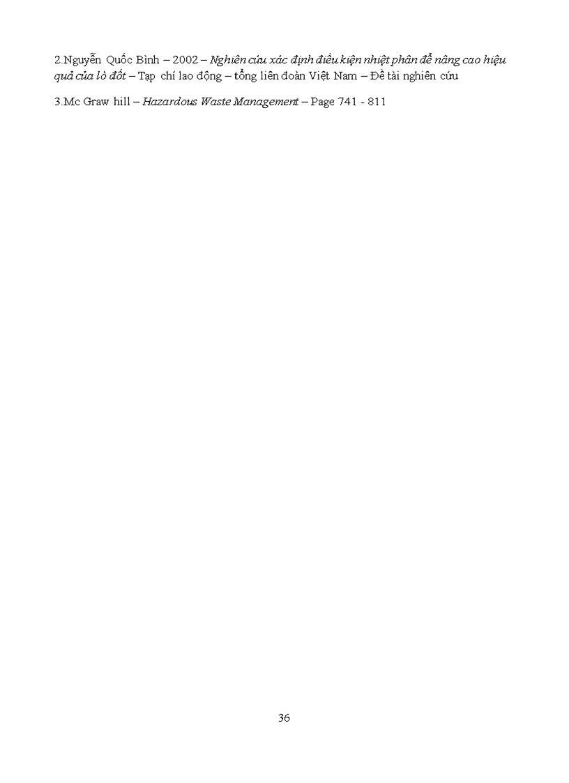 image for page Xử lý chất thải nguy hại bằng phương pháp nhiệt