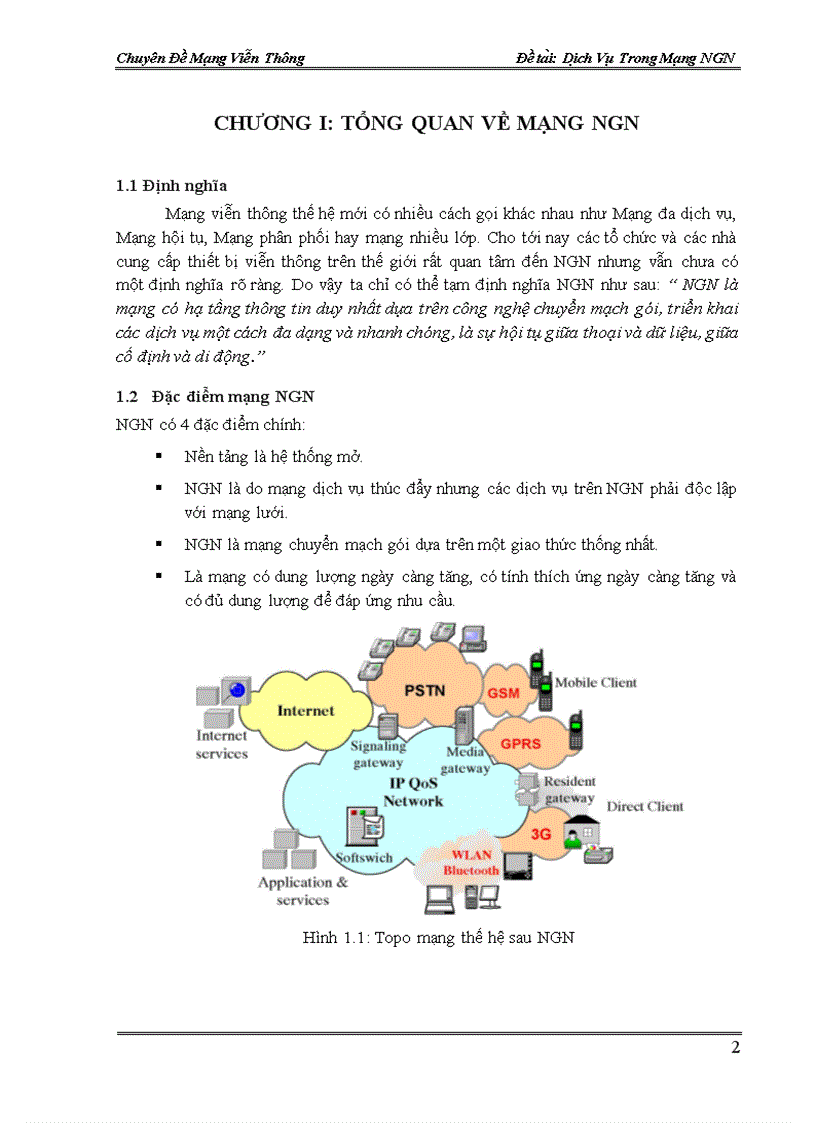 image for page Mạng NGN và các dịch vụ trên NGN
