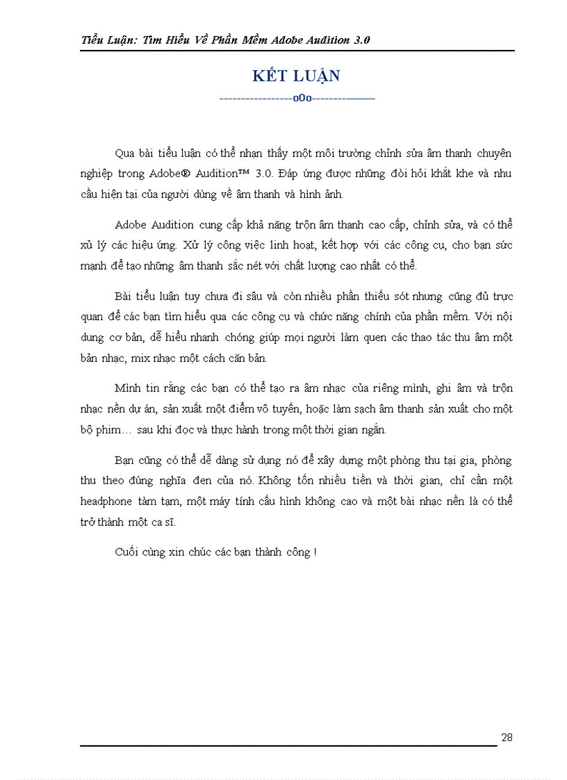 image for page Tìm Hiểu Về Phần Mềm Adobe Au di tion 3 0