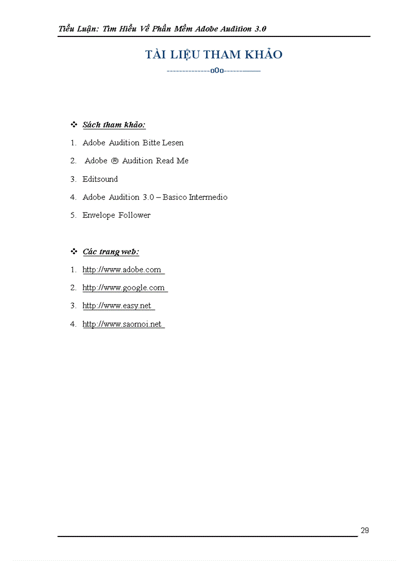 image for page Tìm Hiểu Về Phần Mềm Adobe Au di tion 3 0