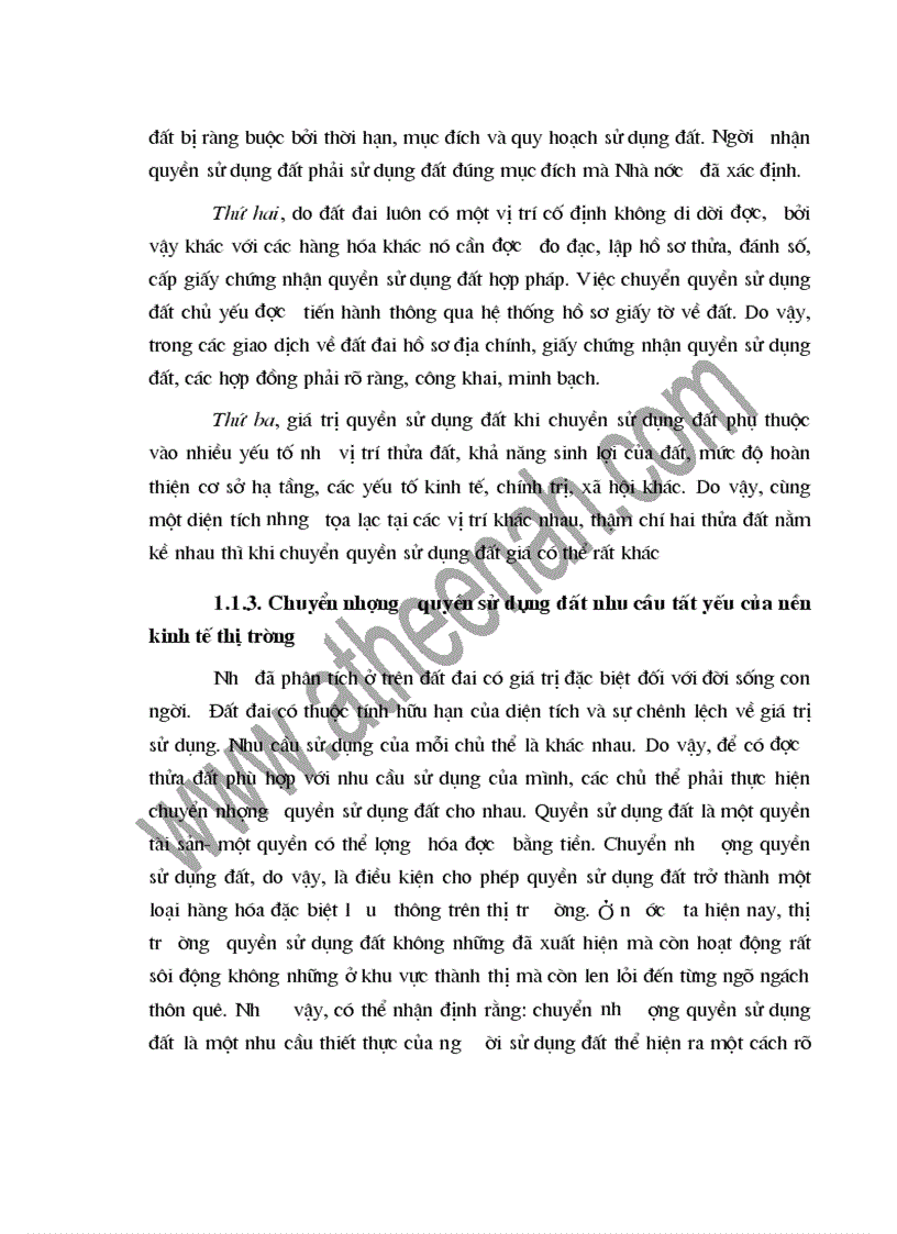 image for page Hợp đồng chuyển như ợng quyền sử dụng đất theo quy định của pháp luật dân sự Việt Nam