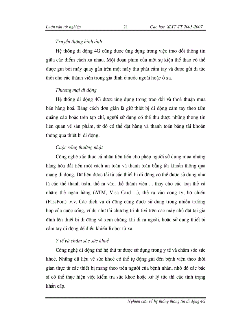 image for page Nghiên cứu về hệ thống thông tin di động thế hệ thứ 4 4G