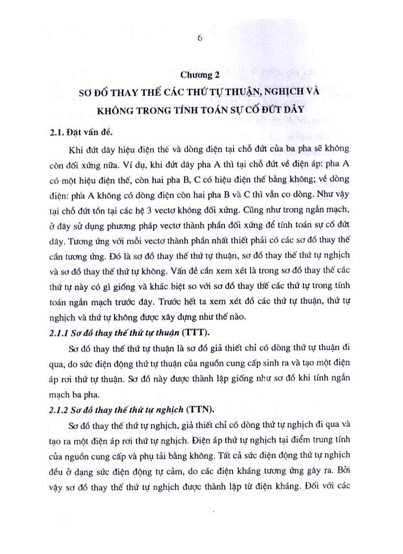 image for page Tính toán chế độ đứt dây của hệ thống điện Việt Nam