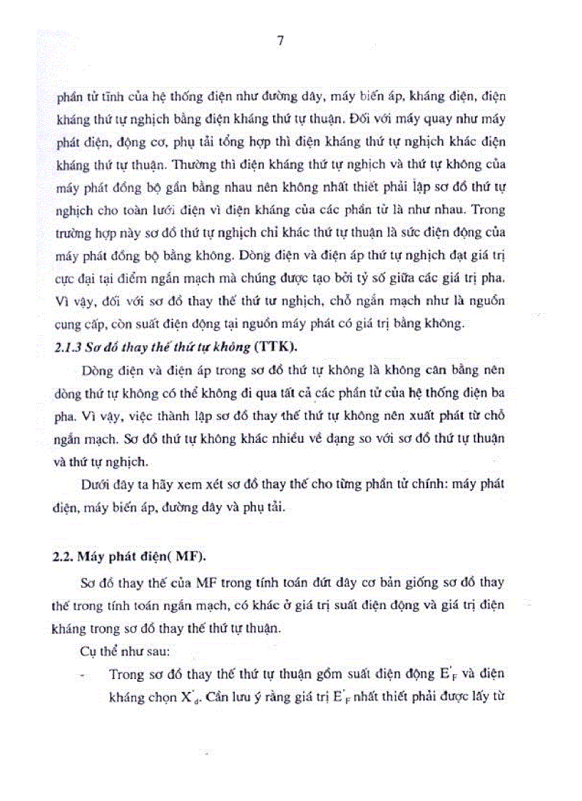 image for page Tính toán chế độ đứt dây của hệ thống điện Việt Nam