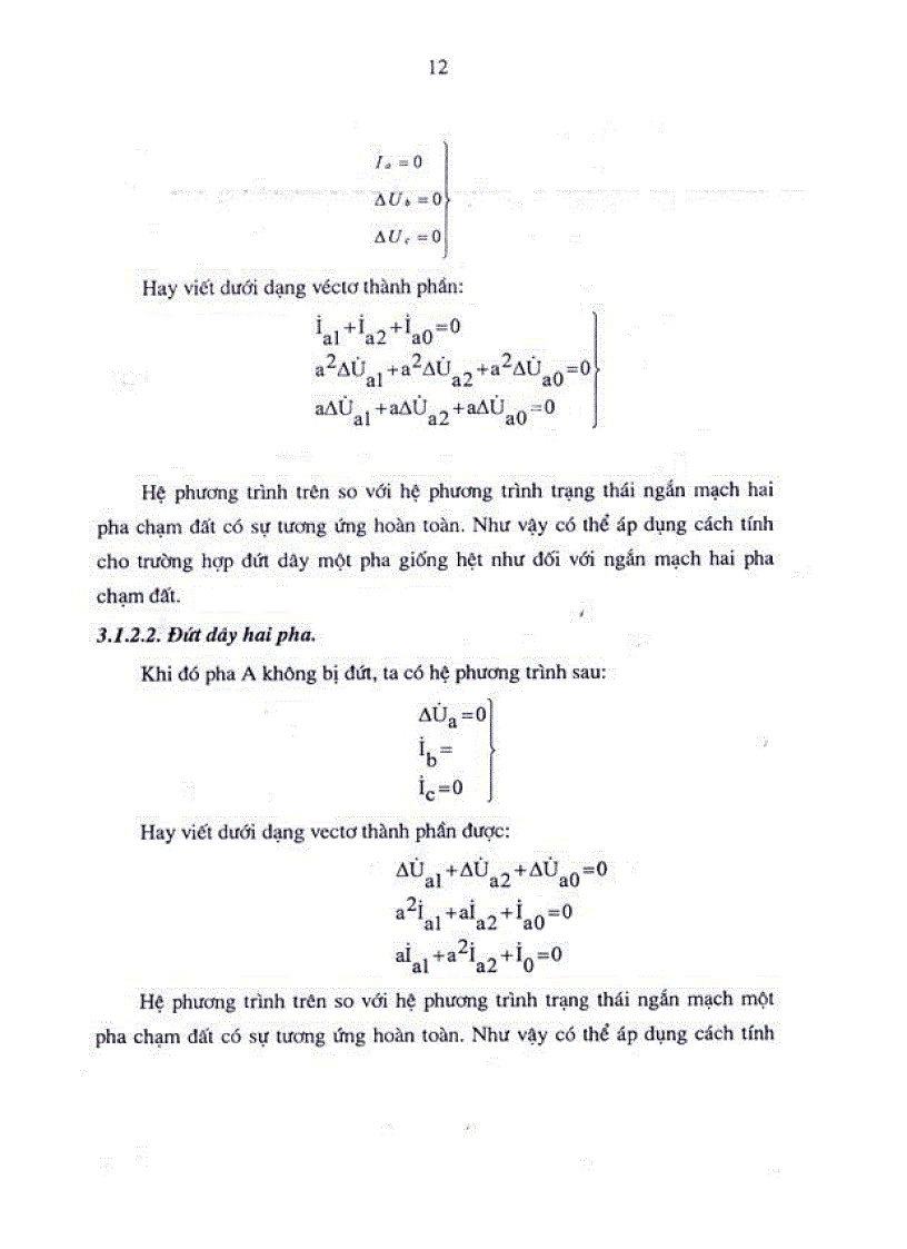 image for page Tính toán chế độ đứt dây của hệ thống điện Việt Nam